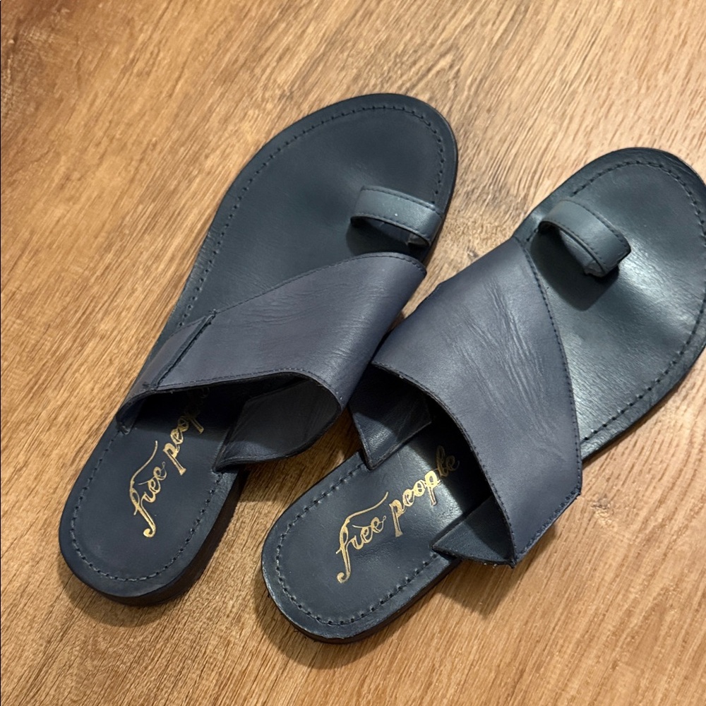 Free People Dark Blue Women's Sandals